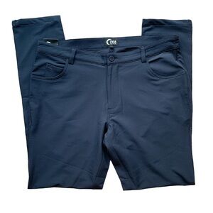 ZYIA Active Men's Navy Office Chino Pants